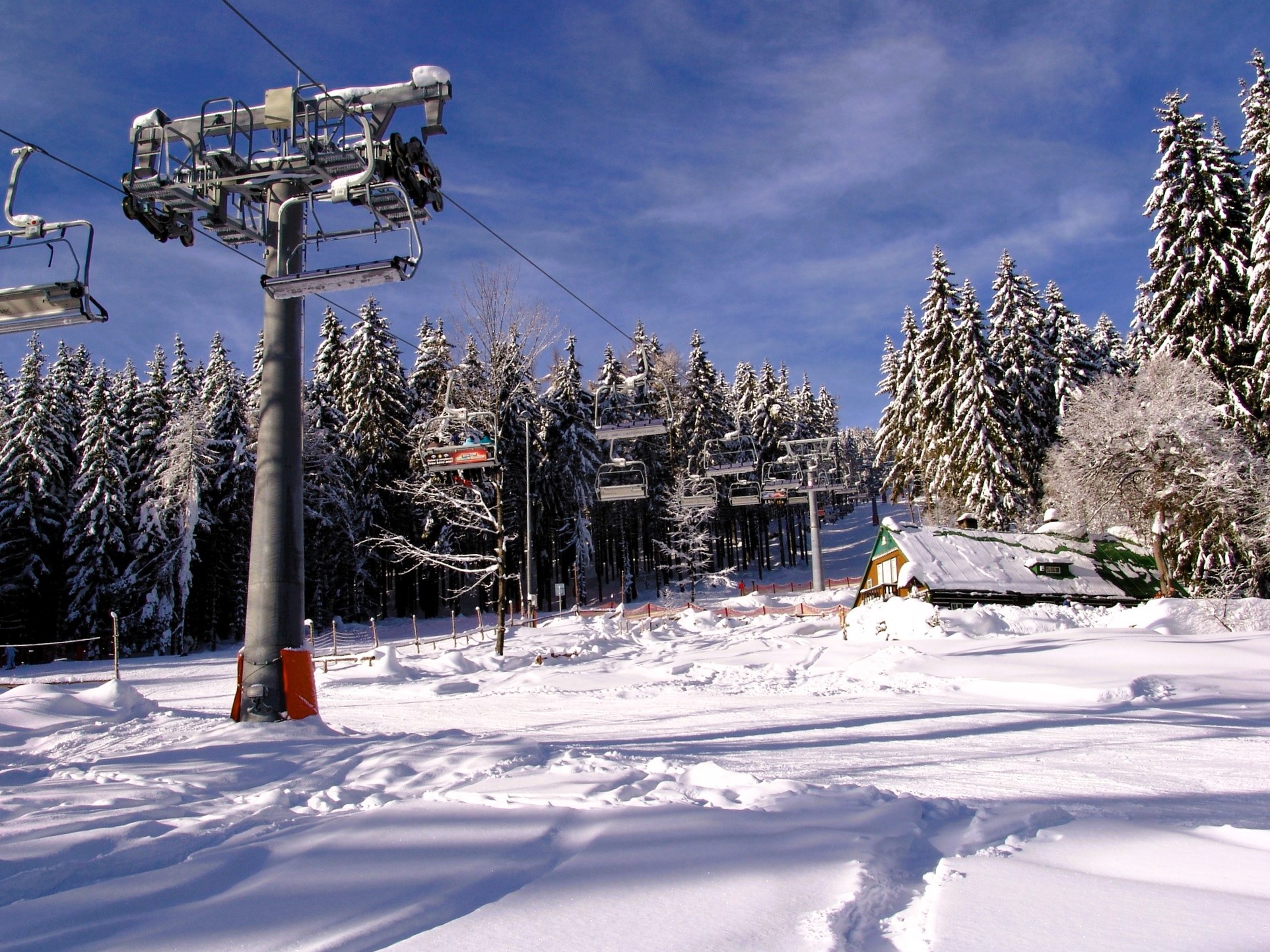 Ski areál Černá hora, lanovka Protěž